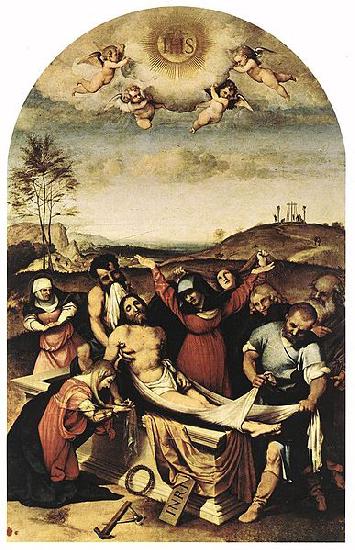 Lorenzo Lotto The Deposition oil painting image